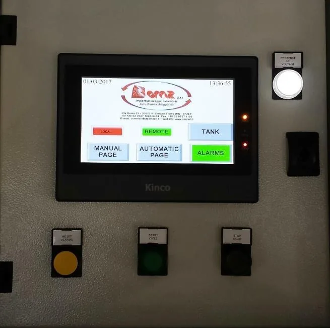 PLC e Touch Screen